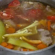 Нухут шурпа з бараниною (нухут) Нухут шурпа з бараниною