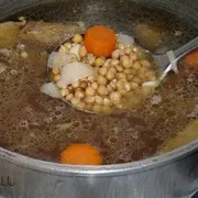 Нухут шурпа з бараниною (бараниною) Нухут шурпа з бараниною