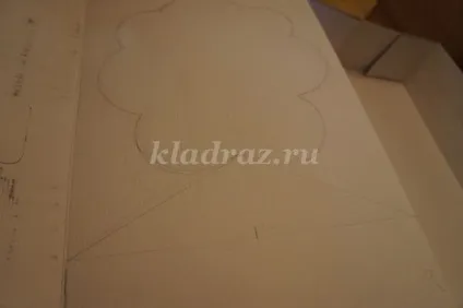 Об'ємне дерево з картону своїми руками