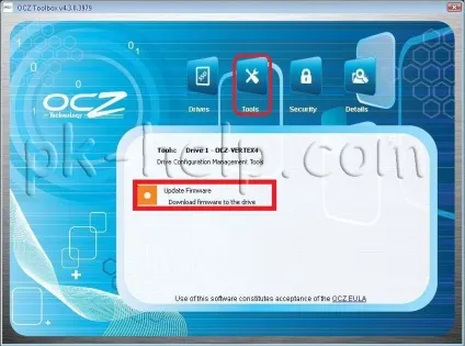Оновлення прошивки ssd диска ocz vertex 4, vertex 3, agility 4, agility 3, vector і т (agility) Оновлення прошивки ssd диска ocz vertex 4, vertex 3, agility 4, agility 3, vector і т