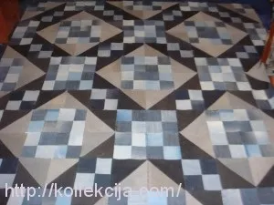 Ковдра зі старих джинсів