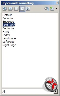 Openoffice зміст і номери сторінок (сторінок) Openoffice зміст і номери сторінок