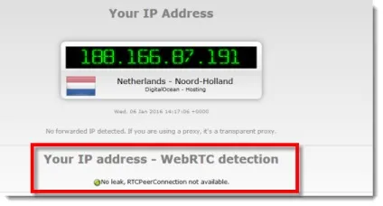 Відключення визначення ip-адреси через webrtc (webrtc) Відключення визначення ip-адреси через webrtc
