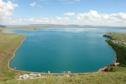 Озеро Белей в Республіці Хакасія (Белей) Озеро Белей в Республіці Хакасія