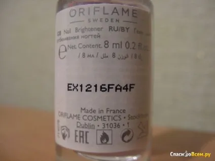 Відгук про гель для відбілювання нігтів oriflame the one nail brightener напрочуд допомагає (нігтів) Відгук про гель для відбілювання нігтів oriflame the one nail brightener на подив, допомагає