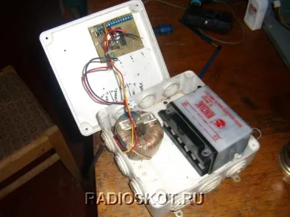 Охоронна сигнализация з мобільним телефоном (RELAY спрацьовуванні будь-якого) Охоронна сигналізація з мобільним телефоном