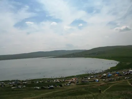 Озеро беле в Хакасії, загадкові місця, достопрімечательностіУкаіни і країн світу