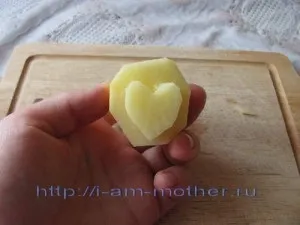 Печатки та штампи з картоплі, я-мама