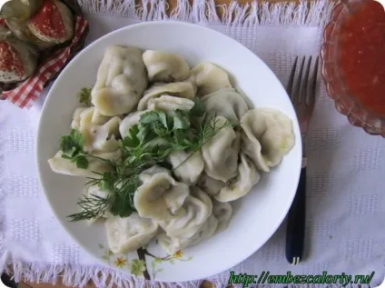 Пельмені з картоплею і грибами, рецепт з фото (подрібнюємо м'ясорубці блендері) Пельмені з картоплею і грибами, рецепт з фото