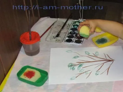 Печатки та штампи з картоплі, я-мама