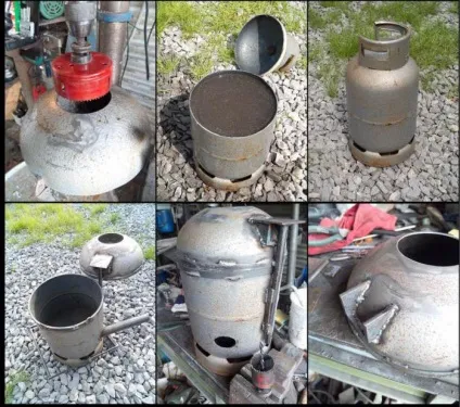 Піч з газового балона своїми руками фото і інструкція (своїми) Піч з газового балона своїми руками фото і інструкція