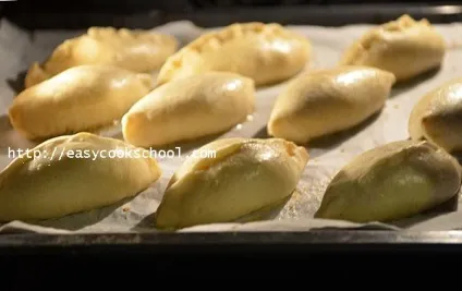Пиріжки з яблуками в духовці покроковий рецепт з фото, легкі рецепти