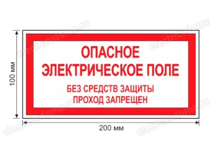 Плакати і знаки електробезпеки