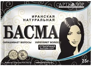 Басма і хна пропорції і колір, фото отриманих відтінків