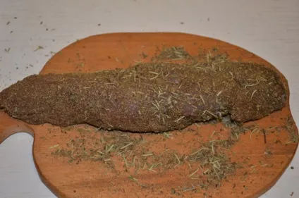 Бастурма зі свинини в домашніх умовах, salatyk