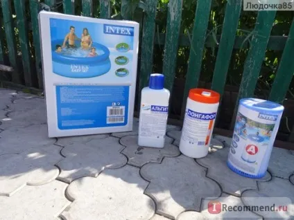 Басейн intex easy set (ізі сет) 244x76 см