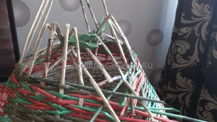 Плетемо затишний будиночок з газетних трубочок для котів своїми руками (будиночок) Плетемо затишний будиночок з газетних трубочок для котів своїми руками