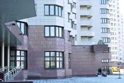 Плитка керамічна, фасадна система кріплення зовнішньої обробки, способи і види монтажу (кріплення) Плитка керамічна, фасадна система кріплення зовнішньої обробки, способи і види монтажу