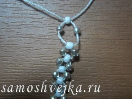 Плетіння ланцюжка з бісеру - самошвейка - сайт для любителів шиття і рукоділля (крізь кілька нанизаних) Плетіння ланцюжка з бісеру - самошвейка - сайт для любителів шиття і рукоділля