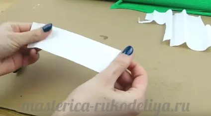 Проліски з гофрованого паперу майстер клас з відео (гофрованої) Проліски з гофрованого паперу майстер клас з відео