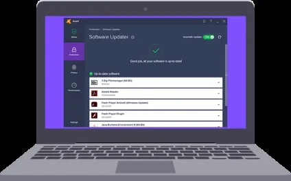 Підтримуйте програми сторонніх виробників оновленими, avast