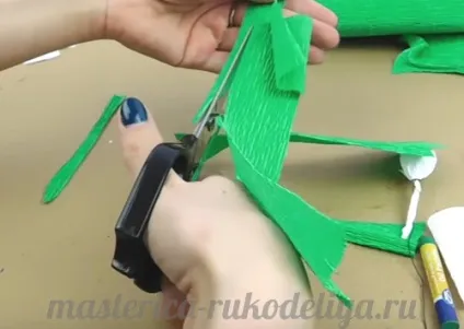 Проліски з гофрованого паперу майстер клас з відео (клас) Проліски з гофрованого паперу майстер клас з відео