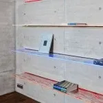 Полки зі скла зі світлодіодним підсвічуванням, як встановити (скла) Полки зі скла зі світлодіодним підсвічуванням, як встановити