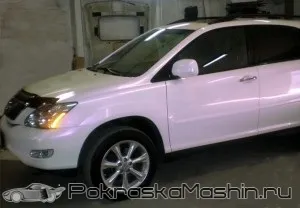 Фарбування авто перламутром (відео)