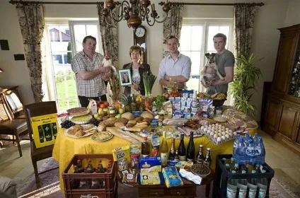 Купівля продуктів на тиждень або що їдять в різних країнах, умкра (тиждень) Купівля продуктів на тиждень або що їдять в різних країнах, умкра