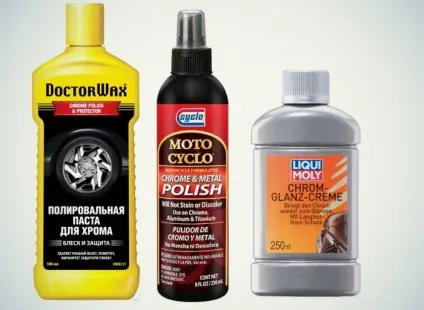 Поліроль для хрому полірувальні засоби та обробка пастою гої (полірувальні) Поліроль для хрому полірувальні засоби та обробка пастою гої