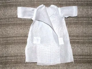 Пошиття медичного халата для ляльки - ярмарок майстрів - ручна робота, handmade (ножиці) Пошиття медичного халата для ляльки - ярмарок майстрів - ручна робота, handmade