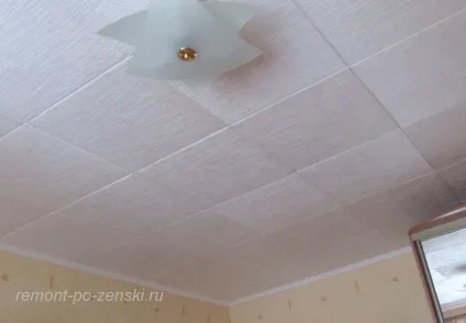 Стеля на кухні з плитки своїми руками фото- і відео- інструкція по монтажу стельових плит (плитки) Стеля на кухні з плитки своїми руками фото- і відео- інструкція по монтажу стельових плит