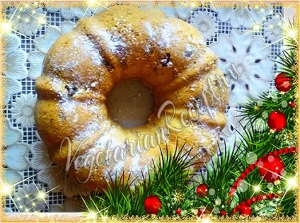 Пісний кекс на чаї
