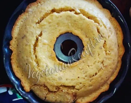 Пісний кекс на чаї