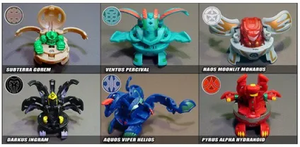 Правила гри Бакуган (bakugan)