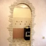 Застосування декоративного каменю при оформленні дверних прорізів (отворів) Застосування декоративного каменю при оформленні дверних прорізів