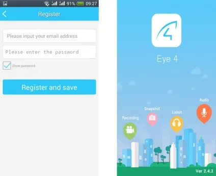 Додаток eye4 для перегляду ip камер vstarcam (vstarcam) Додаток eye4 для перегляду ip камер vstarcam
