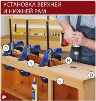 Простий буфет з дерева в стилі кантрі своїми руками (уздовж обох країв) Простий буфет з дерева в стилі кантрі своїми руками