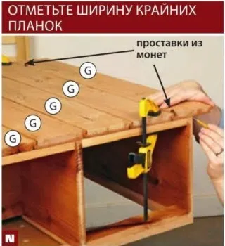 Простий буфет з дерева в стилі кантрі своїми руками (3-міліметрове скругление уступом) Простий буфет з дерева в стилі кантрі своїми руками