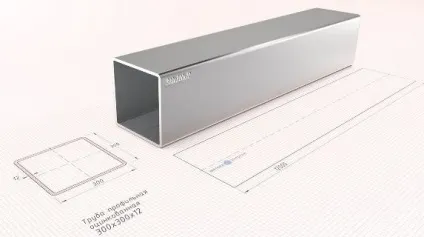 Профільна труба розміри таблиця, ціна