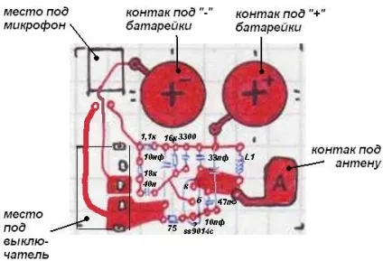 Простий радіомікрофон fm своїми руками (радіомікрофон) Простий радіомікрофон fm своїми руками