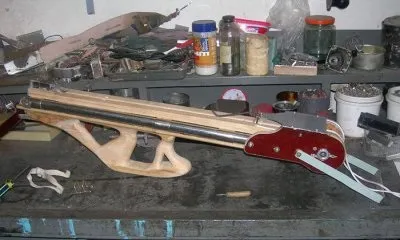 Пружинний арбалет своїми руками (своїми руками) Пружинний арбалет своїми руками
