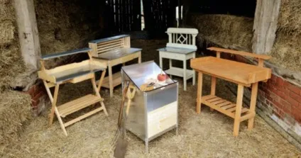 Робоче місце в саду - ярмарок майстрів - ручна робота, handmade (робота) Робоче місце в саду - ярмарок майстрів - ручна робота, handmade