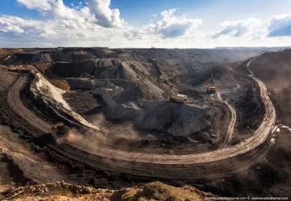 Подорож на вугільний розріз в Казахстані (37 фото) (технології) Подорож на вугільний розріз в Казахстані (37 фото)