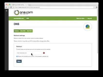 Робота з настройками dns
