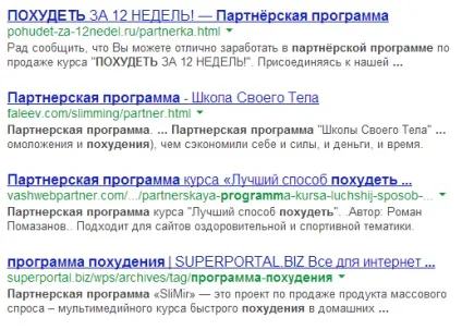 Швидкий заробіток на партнерських програмах