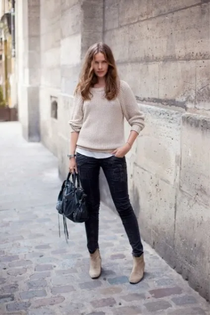 Бежеві ботильйони (63 фото) з чим носити зимові моделі на підборах (ботильйони) Бежеві ботильйони (63 фото) з чим носити зимові моделі на підборах