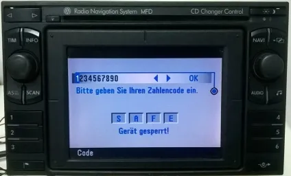 Розкодувати магнітолу volkswagen (розблокувати автомагнітолу) Розкодувати магнітолу volkswagen