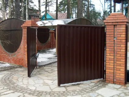 Орні ворота своїми руками