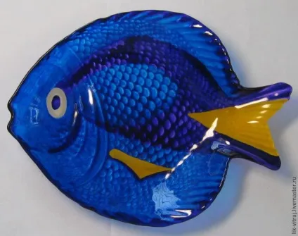 Розписуємо тарілку риба - ярмарок майстрів - ручна робота, handmade (вітражна розпис) Розписуємо тарілку риба - ярмарок майстрів - ручна робота, handmade